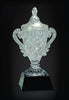 Crystal Trophy on Black Base